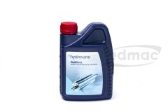 Sobre fondo blanco se muestra una botella azul de 1 litro de VAWO2000-1 Compair Fluidforce Red Oil con tapón rojo. En su etiqueta aparecen piezas metálicas y detalles del producto.